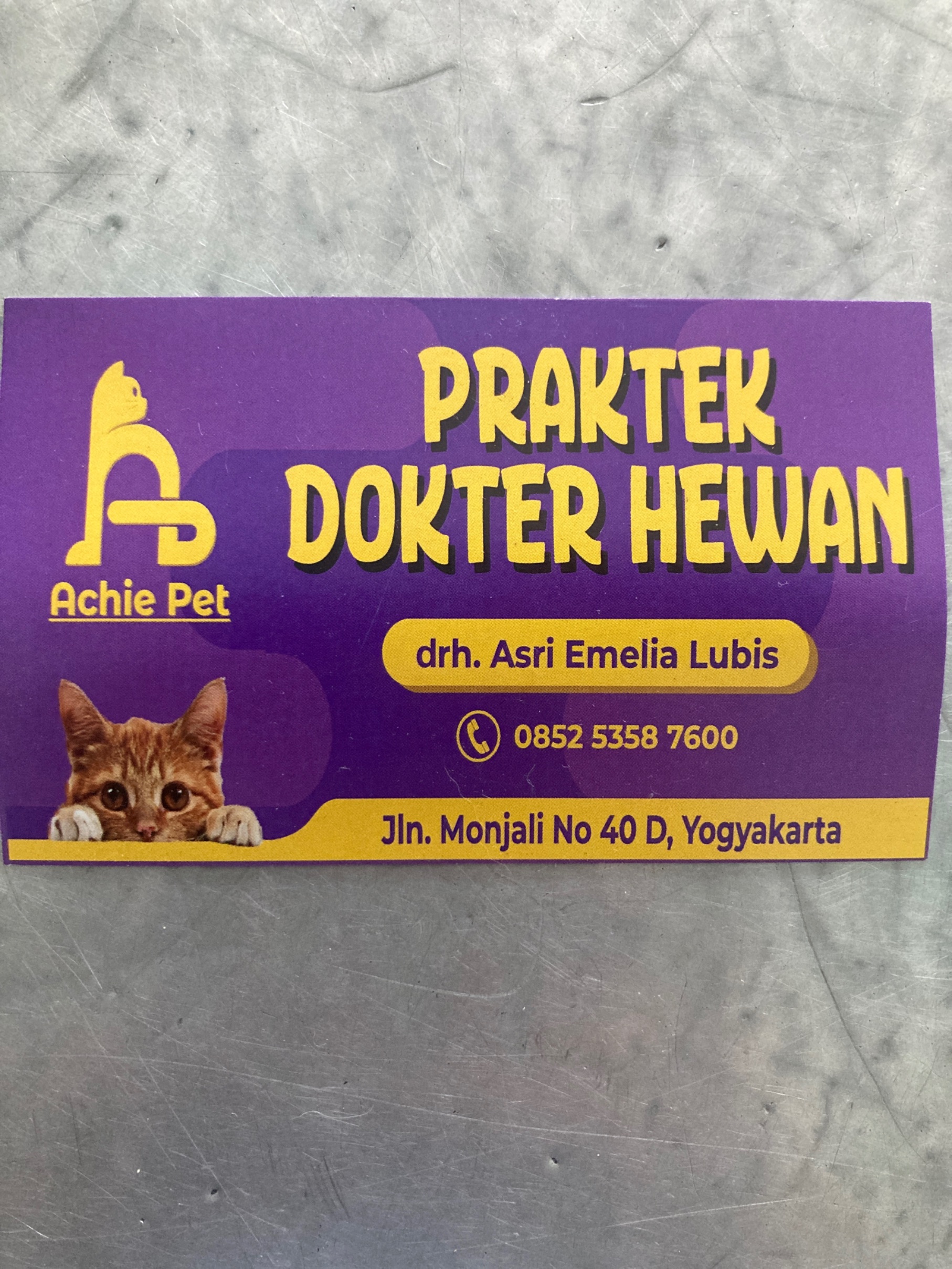 Logo Achie Petshop
