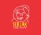 Logo Seblak Teh Enoh